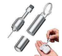 Phone Card Removal Tool - Portable Eject Needle Keychain, Purpose Card Tray and Dust Remover Pins, Durable Hands-Free Accessory, Ideal for All Cellphones Tablet Laptop Earphones Charging Port