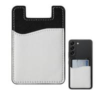 Phone Case Card Holder | Adhesive Phone Back Wallet - Wear-resistant Card Holder with Wavy Inner Layer for Banknotes and Credit Cards, a, riferimento alla descrizione, Please refer to description
