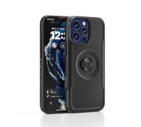 Phone Case Compatible with Garmin Bike Mount for iPhone 14 15 16 Pro Max - Shockproof Slim Protective Cover, Quick & Secure Connect to Quarter-Turn Bicycle Holder