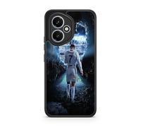 Phone Case Compatible with Honor 400 5G - Cristiano Ronaldo - Match Intensity - HD Sublimation - Black Silicone - Madness Cases