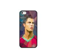 Phone Case Compatible with Ipod 5 6 7 - Cristiano Ronaldo - Moment of Glory - HD Sublimation - Silicone Black - Madness Cases