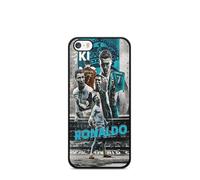 Phone Case Compatible with Ipod 5 6 7 - Cristiano Ronaldo - Moment of Glory - HD Sublimation - Silicone Black - Madness Cases