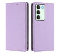 Phone Case Compatible With Realme V70 5G/Realme 14X Global/REALME C75 5G Case,Flip Wallet Leather Phone Case with [3 Card Slots] [Kickstand] [RFID Blocking] Magnetic Cover,Light Purple