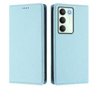 Phone Case Compatible With Realme V70 5G/Realme 14X Global/REALME C75 5G Case,Flip Wallet Leather Phone Case with [3 Card Slots] [Kickstand] [RFID Blocking] Magnetic Cover,Sky Blue