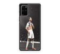 Phone Case Compatible with Samsung Galaxy A31 - Cristiano Ronaldo - Moment of Glory - HD Sublimation - Silicone Black - Madness Cases