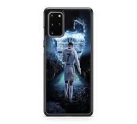 Phone Case Compatible with Samsung Galaxy A52 4G and 5G - Cristiano Ronaldo - Match Intensity - HD Sublimation - Black Silicone - Madness Cases