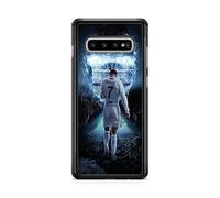 Phone Case Compatible with Samsung Galaxy S10 - Cristiano Ronaldo - Match Intensity - HD Sublimation - Black Silicone - Madness Cases