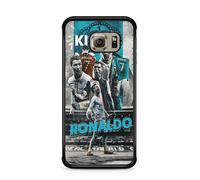 Phone Case Compatible with Samsung Galaxy S6 Edge Cristiano Ronaldo Legend Football Ronaldo Messi Neymar Mbappe Ref 6944