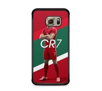 Phone Case Compatible with Samsung Galaxy S7 Edge - Cristiano Ronaldo - Maximum Focus - HD Sublimation - Silicone Black - Madness Phone Case