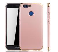 Phone Case Cover for Huawei Nova 2 Bumper 3 IN 1 Cover Chrome Rose Gold
