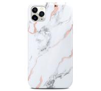 Phone Case For Apple iPhone 12 Pro Max Case Marble Effect Cover Silicone Pouch
