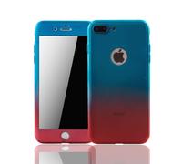 Phone Case for Apple IPHONE 8 Plus Full Cover Screen Protector 360 Rot