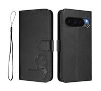 Phone Case for Google Pixel 10 5G Global/Pixel 10 Pro 5G Global/Pixel 9 5G Global/Pixel 9 Pro 5G 6.3 Size,PU Leather Wallet RFID Blocking Card Slots Holder Flip Folio Cover,Black