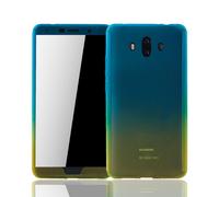 Phone Case for Huawei Mate 10 Full Cover Screen Protector Bumper Gelb
