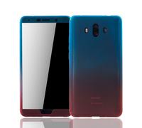 Phone Case for Huawei Mate 10 Full Cover Screen Protector Bumper Red &