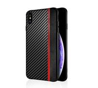 Phone Case For Huawei P40 Lite Case Cover Shell Carbon Look Bumper Black New