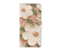 Phone Case for iPhone 12 Pro Max/13 Pro max with Credit Card Holder, Premium Flowers Leather Cover TPU Bumper Magnetic Stand Adsorption Flip Wallet Cover for iPhone 12 Pro Max/13 Pro max, Sunflower