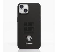Phone Case for iPhone 14 Official Manchester United FC black