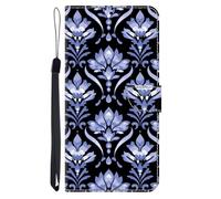 Phone Case for iPhone 14 Pro Max with Credit Card Holder, Premium Flowers Leather Cover TPU Bumper Magnetic Stand Flip Wallet Cover for iPhone 14 Pro Max Women Men, Flowers