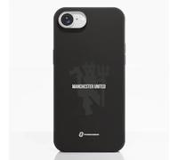 Phone Case for iPhone 16e Official Manchester United FC black