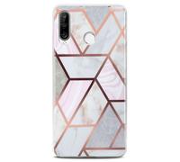 Phone case for P30 Lite / P30 Lite New Ed. Case Marble Effect Cover Silicone ...