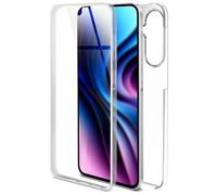 Phone Case For Samsung Galaxy A36 5G Transparent 360 Degree Protective TPU Cover