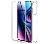 Phone Case For Samsung Galaxy A37 5G Transparent 360 Degree Protective TPU Cover