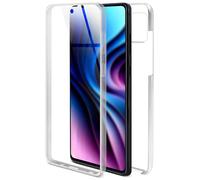 OneFlow Touch Case for Samsung Galaxy Note10 Lite Shockproof Both Sides, Front and Back Cover, 360-Degree Full Protection, Transparent Case with Screen Protector, Ultra-Clear