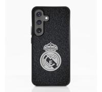 Phone Case for Samsung Galaxy S25 Official Real Madrid | PHONECASES3D-Patented 3D Effect Design-Officially Licensed-Royal Crest Dark-Lightweight & Durable Protection