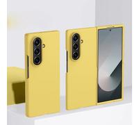 Phone Case for Samsung Galaxy Z Fold 7 6 5 3 4 Zfold7 Protective Cover Candy Cute Slim Fell Hard(for Galaxy Z Fold5/Yellow)