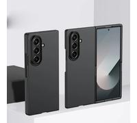 Phone Case for Samsung Galaxy Z Fold 7 6 5 3 4 Zfold7 Protective Cover Candy Cute Slim Fell Hard(for Galaxy Z Fold7/Black)