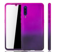 Phone Case for Xiaomi Mi 9 Full Cover Screen Protector Bumper Purple