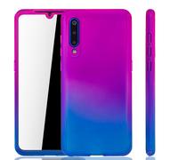 Phone Case for Xiaomi Mi 9 Full Cover Screen Protector Case 360 Blau
