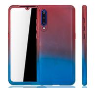 Phone Case for Xiaomi Mi 9 Full Cover Screen Protector Case 360 Blue