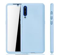 Phone Case for Xiaomi Mi 9 Full Cover Screen Protector Case 360 Blue UK