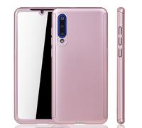 Phone Case for Xiaomi Mi 9 Full Cover Screen Protector Case 360 Rose