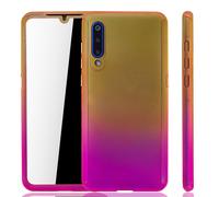 Phone Case for Xiaomi Mi 9 Full Cover Screen Protector Case 360 Shocking Pink