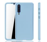 Phone Case for Xiaomi Mi 9 SE Full Cover Screen Protector Bumper Blau