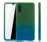 Phone Case for Xiaomi Mi 9 SE Full Cover Screen Protector Bumper Seat Blue