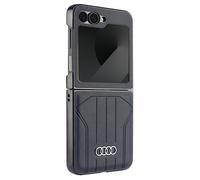 Audi Synthetic Leather Hardcase for Samsung Galaxy Z Flip 6 Black - AU-TPUPCFlip6-Q5/D1-BK