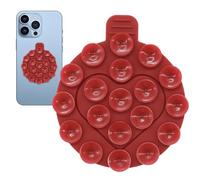 Phone Case Grip with Suction Cup - Soft and Flexible Silicone Holder, Non-Slip Suction Cup for Secure Smartphone Holding, Versatile Use at Home or on the Go