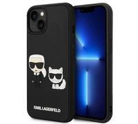 Karl Lagerfeld Case for iPhone 14 Plus 3D Rubber Karl & Choupette