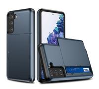 Phone Case Protection Case For Samsung Galaxy S21 Cover Bag Pouch Bumper Blue