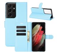 Phone Case Protection Case for Samsung Galaxy S21 Ultra Cover Pouch Cases Blue