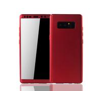 Phone Case Protection For Samsung Galaxy Note 8 Full Cover Screen Protector Red