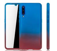 Phone Case Protection For Xiaomi Mi 9 Full Cover Screen Protector Bag 360 Red