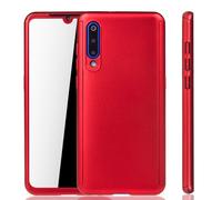 Phone Case Protection For Xiaomi Mi 9 Full Cover Screen Protector Bag 360 Red