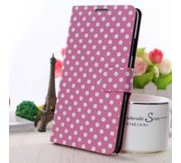 Phone Case Protection Wallet Dots Flip Case Pouch Book Style Smartphone TOP