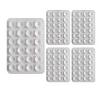 Phone Case Suction Cups - 5 Pack Silicone Holder | Non-slip Adhesive Cell Phone Holder | Soft and Eco-friendly Silicone Phone Accessory for Secure Grip, Stand