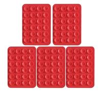 Phone Case Suction Cups - 5 Pack Silicone Holder | Non-slip Adhesive Cell Phone Holder | Soft and Eco-friendly Silicone Phone Accessory for Secure Grip, Stand